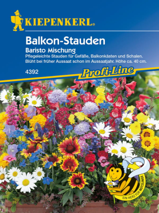 Blumenmischung Balkon-Stauden Baristo